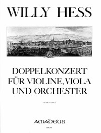 BP 0593 • HESS W. Doppelkonzert F-dur op. 81 - Partitur