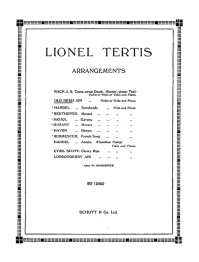 ED 12060 • TERTIS - Old Irish Air - Score and parts