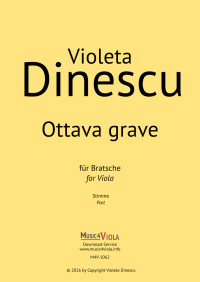 M4V-1062 &bull; DINESCU - Ottava grave - Violastimme